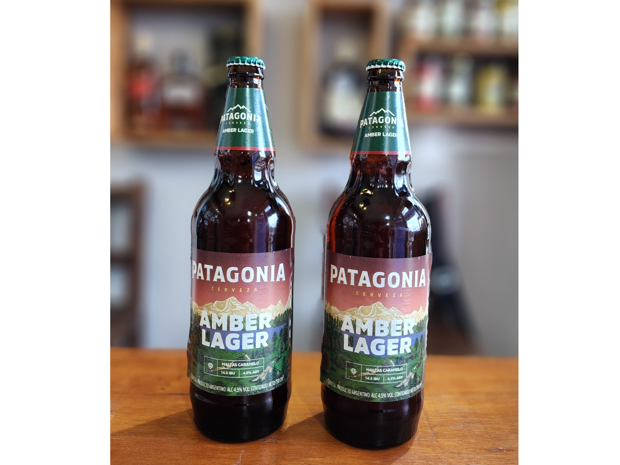 2 Patagonia Amber Lager 730ml
