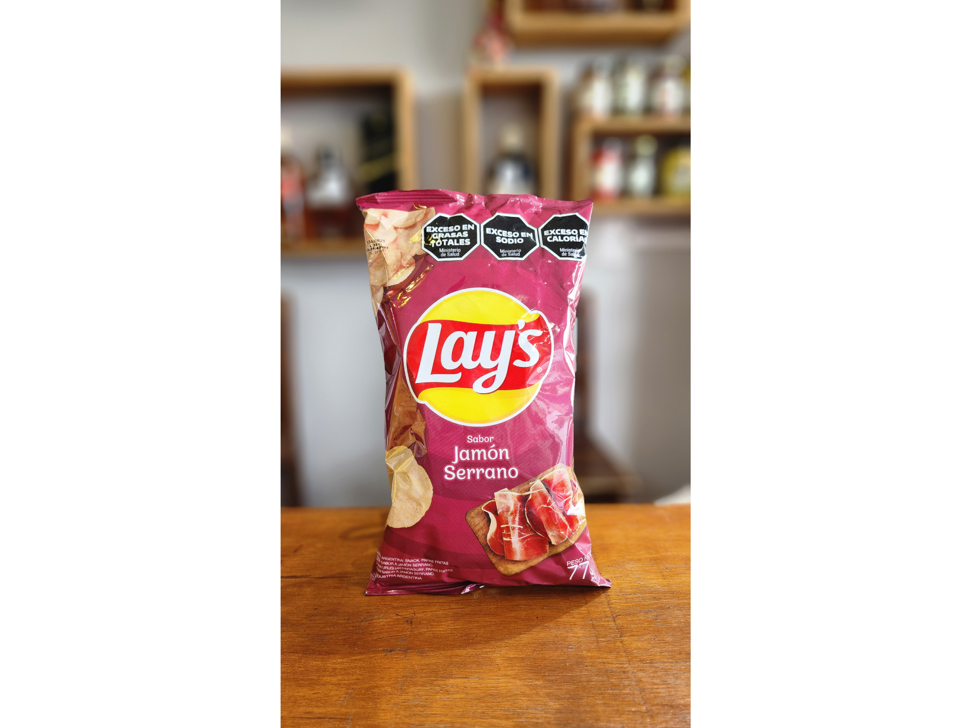 LAYS JAMON SERRANO 77G