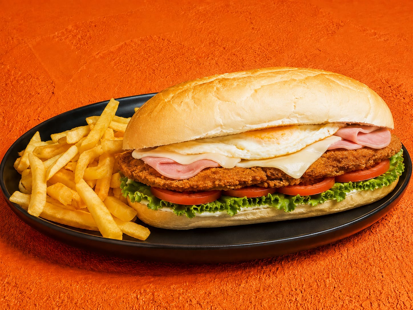 SANDWICH DE MILANESA DE CARNE