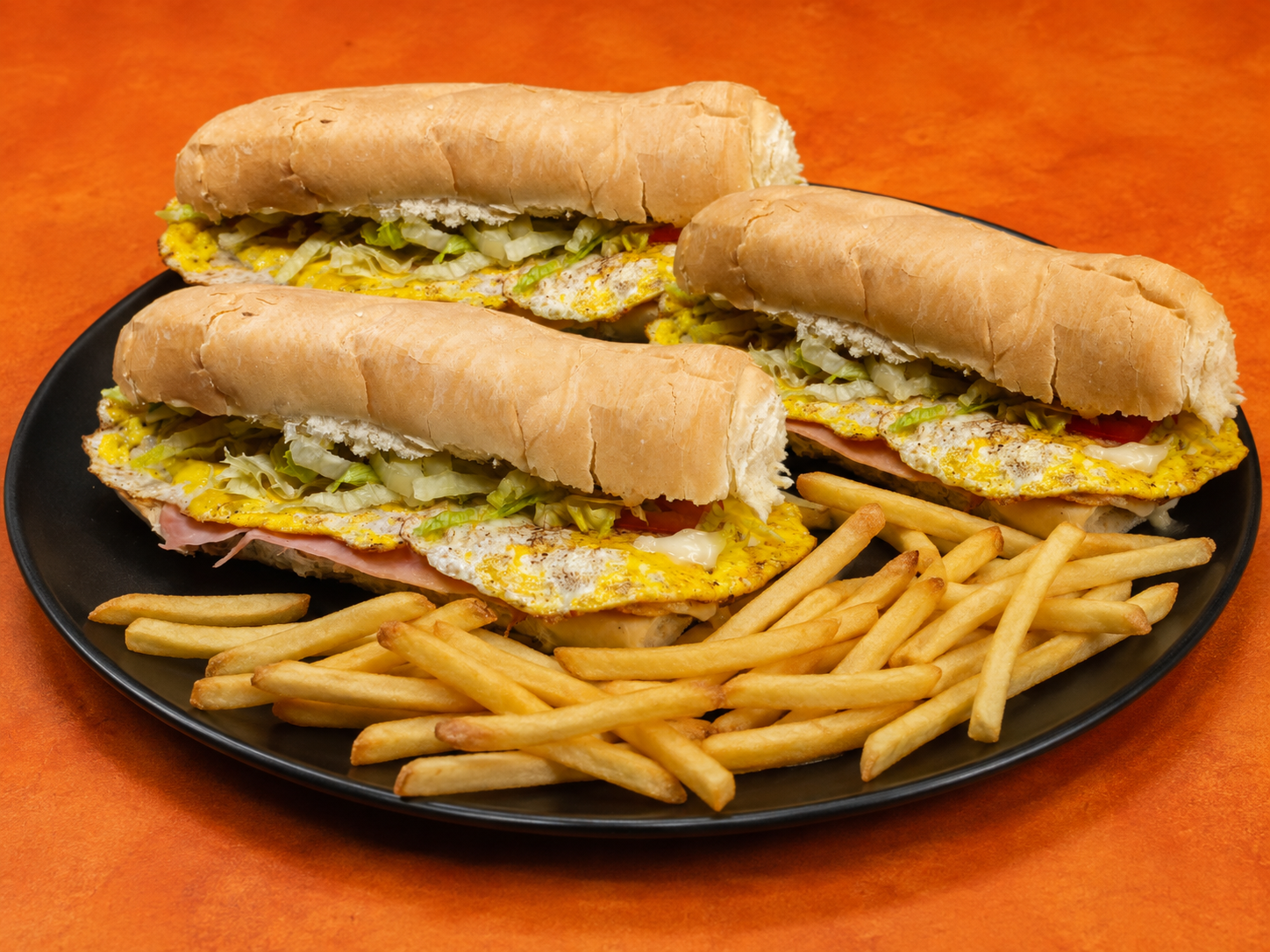 LOMOS COMPLETOS x3 + PAPAS