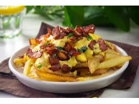 PAPAS CHEDDAR Y BACON