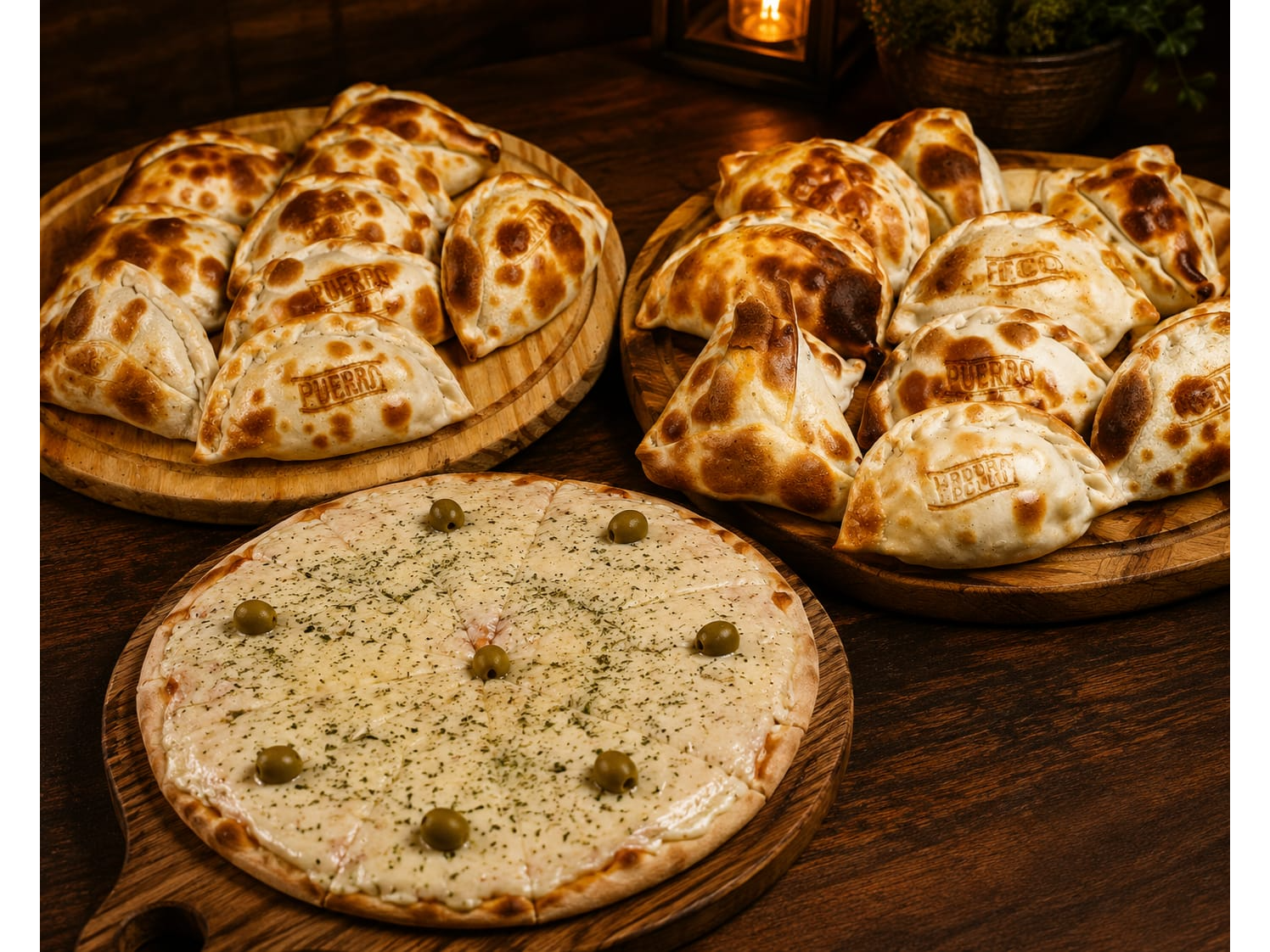 MOZZA + 12 EMPANADAS
