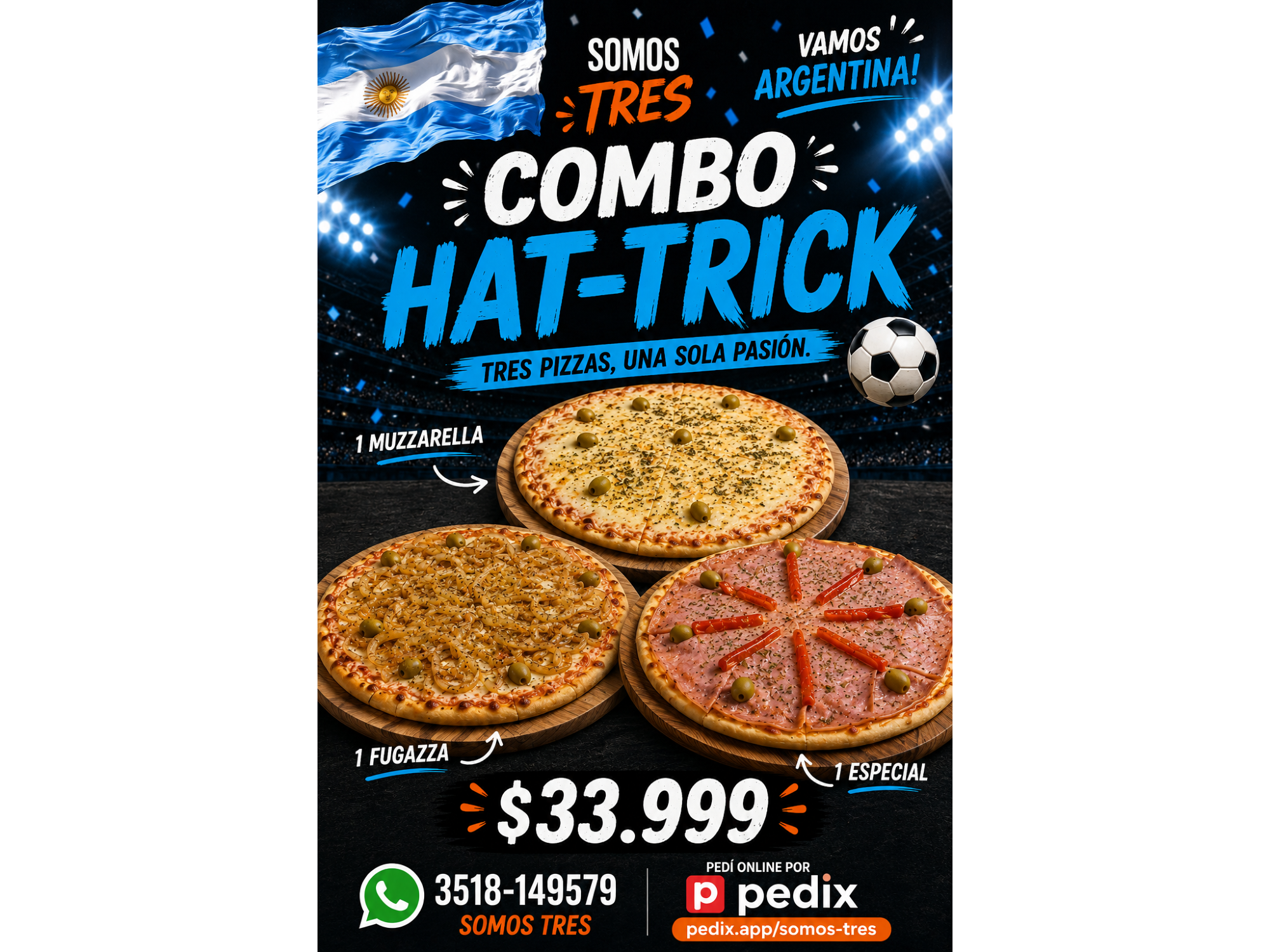 COMBO HAT-TRICK