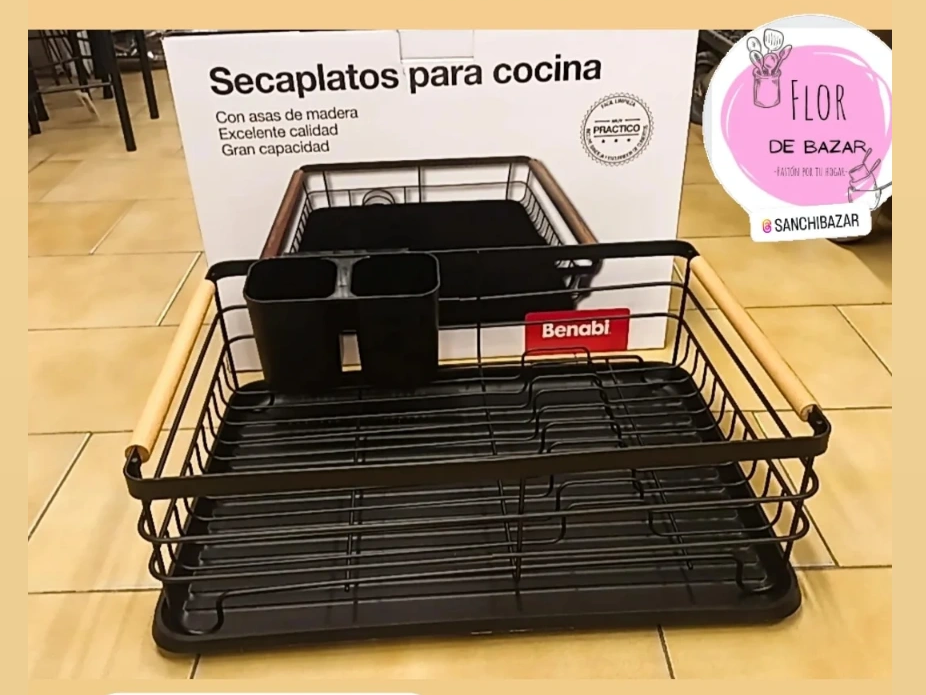 Secaplatos Negro 🖤