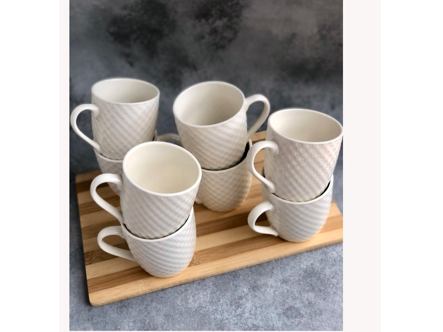 Taza Ceramica blanca