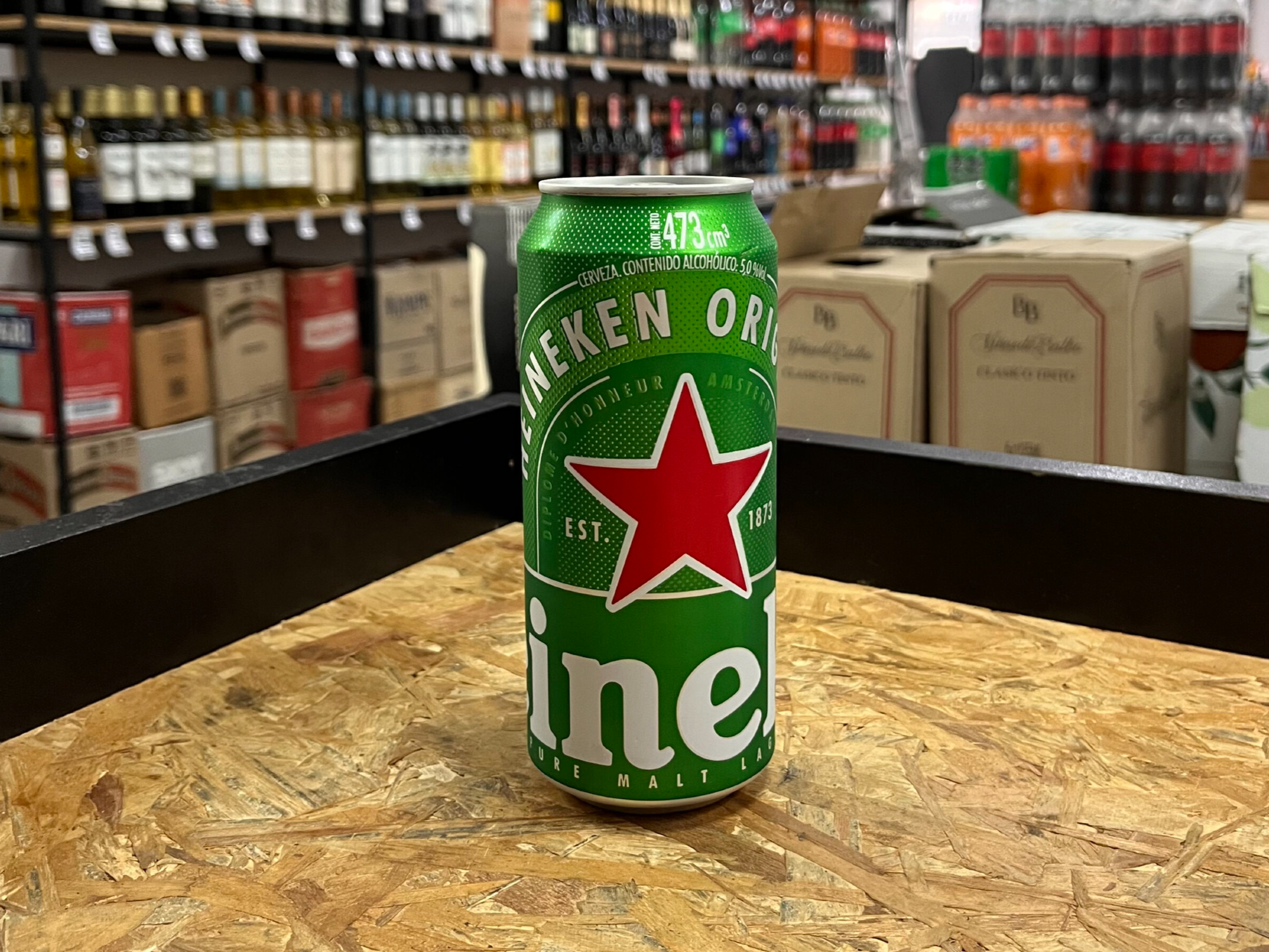 lata de heineken