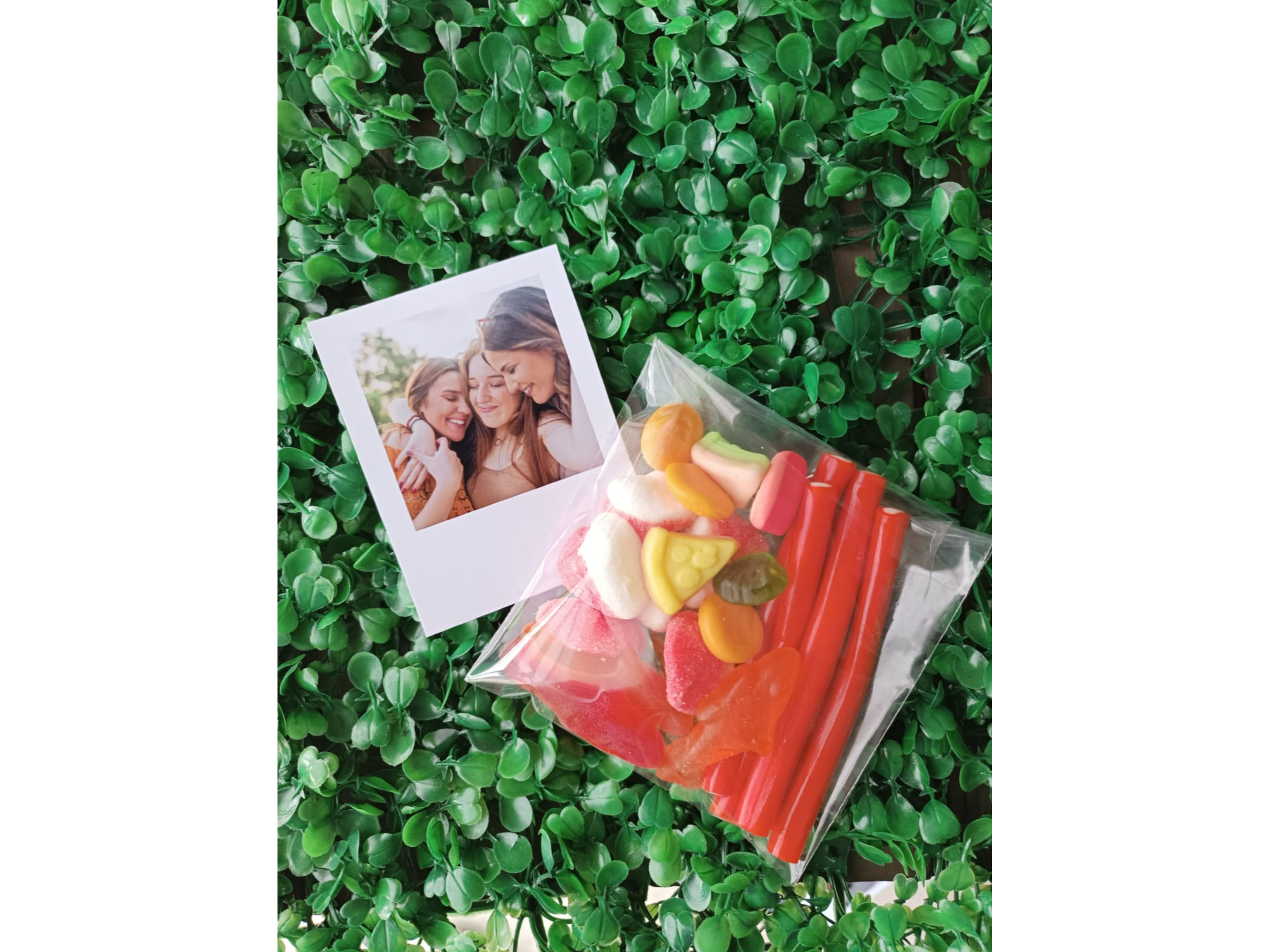 Bolsita + imán polaroid