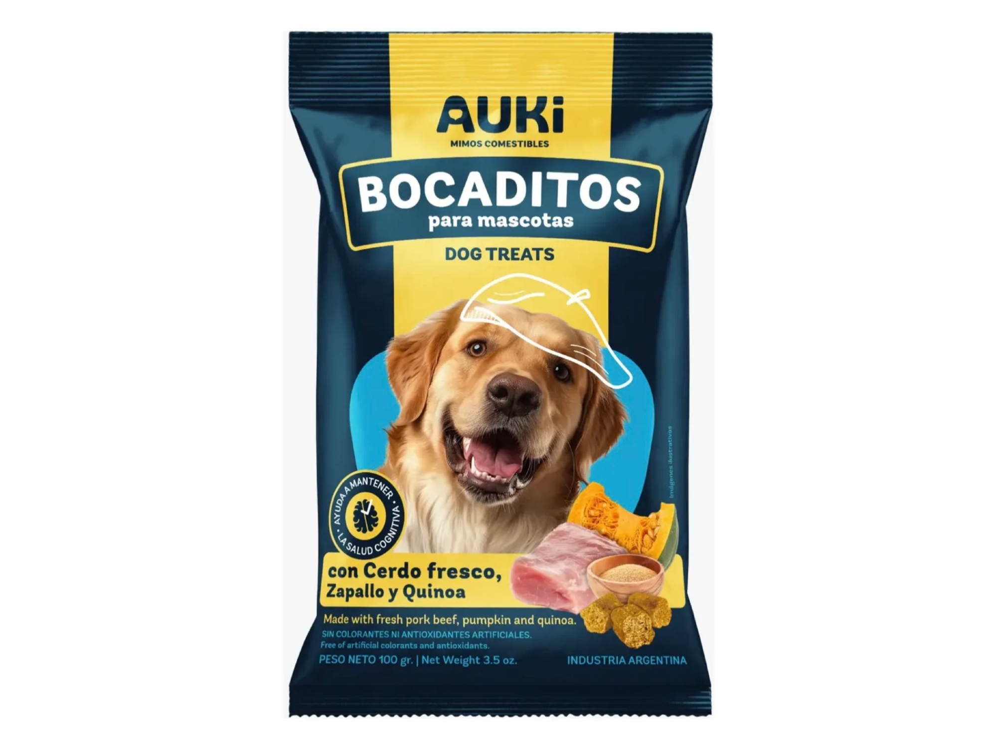 auki bocaditos cerdo de Don balanceado