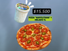 PIZZA NAPOLITANA + HELADO 1L