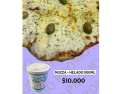 MUZZA + HELADO 500ML