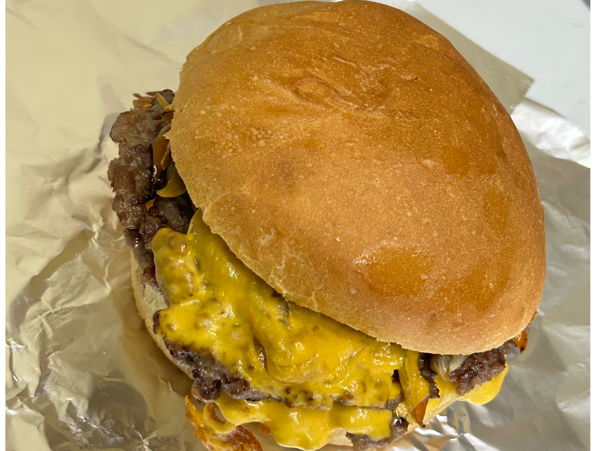 Burger "neón garden"