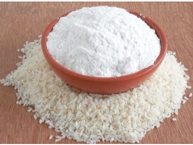 Harina de arroz blanco