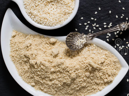 Harina de sésamo integral