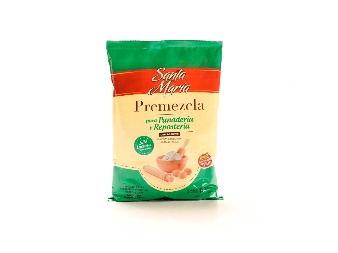 Premezcla universal sin lactosa Santa María