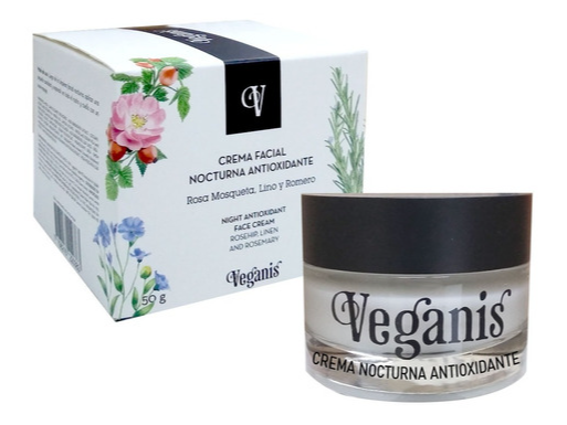 Crema nocturna antioxidante Veganis