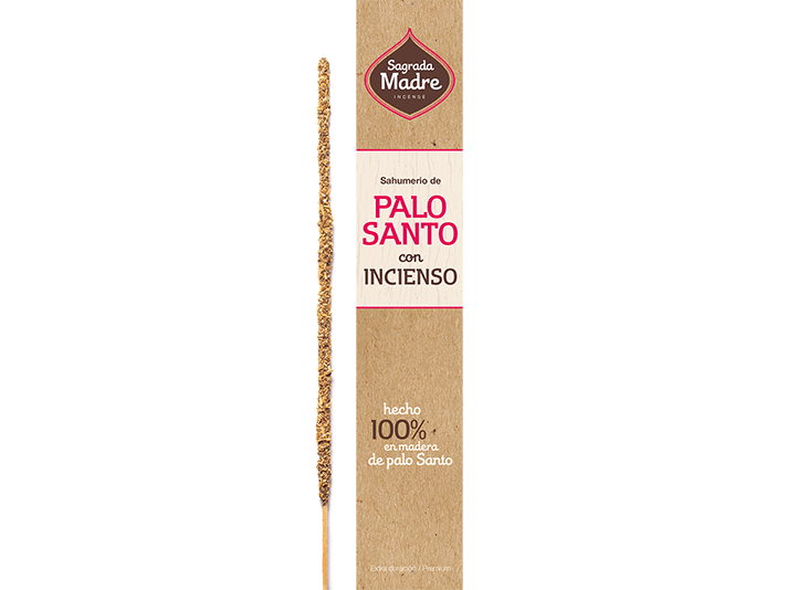 Palo santo con incienso