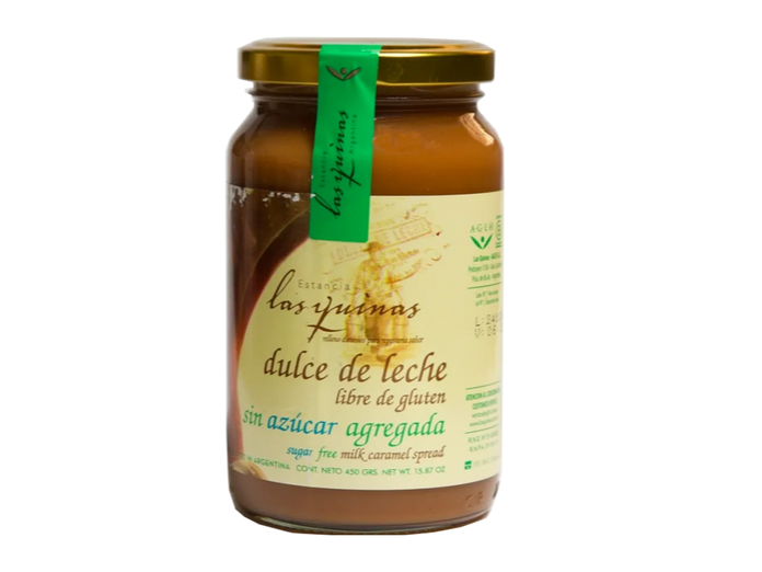 Dulce de leche sin azúcar agregada