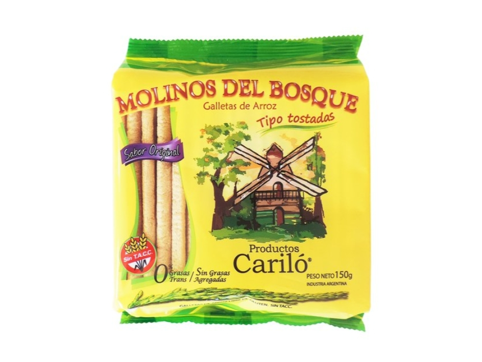 Galletas de arroz original Molinos del bosque