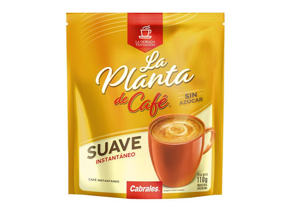 Cafe instantáneo suave 110gr