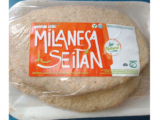 Milanesas de seitán Soy natural
