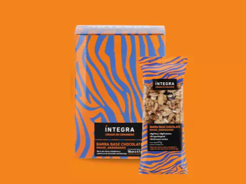 Base chocolate - arándanos. Íntegra
