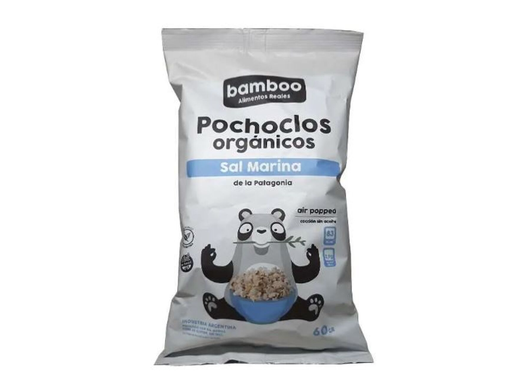 Pochoclos con sal marina Bamboo