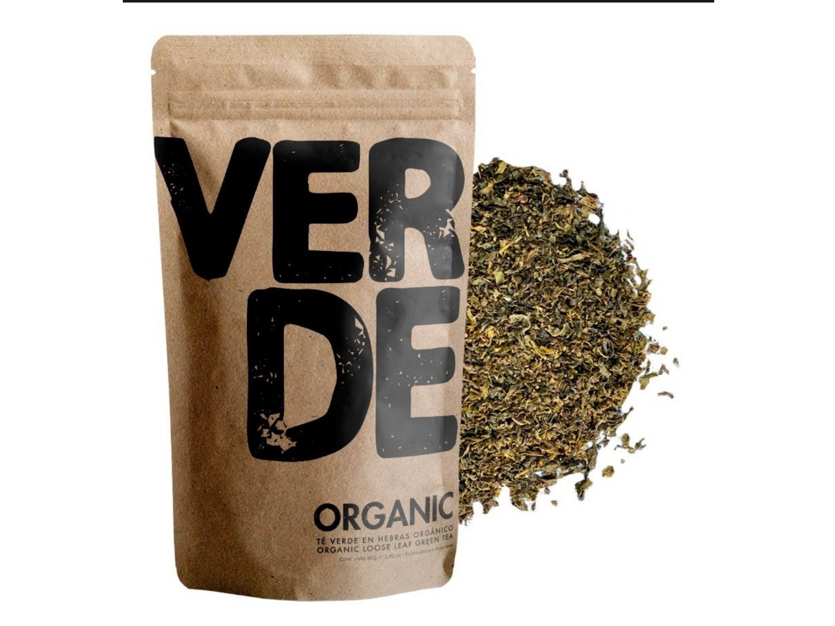 Te verde ORGANICO hebras