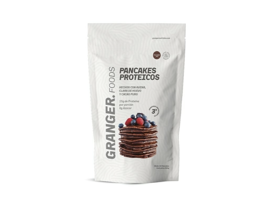 Pancakes proteicos chocolate