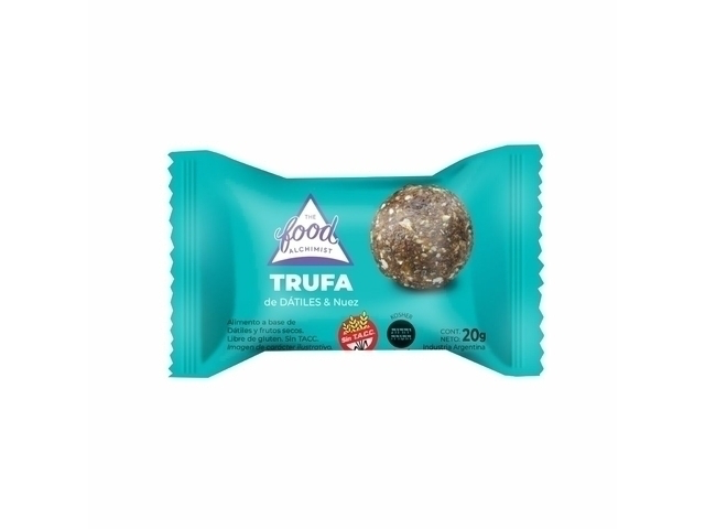 Trufa dátil y nuez The food alchimist