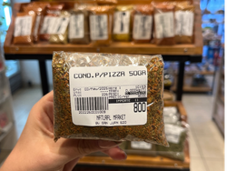 Condimento para pizza