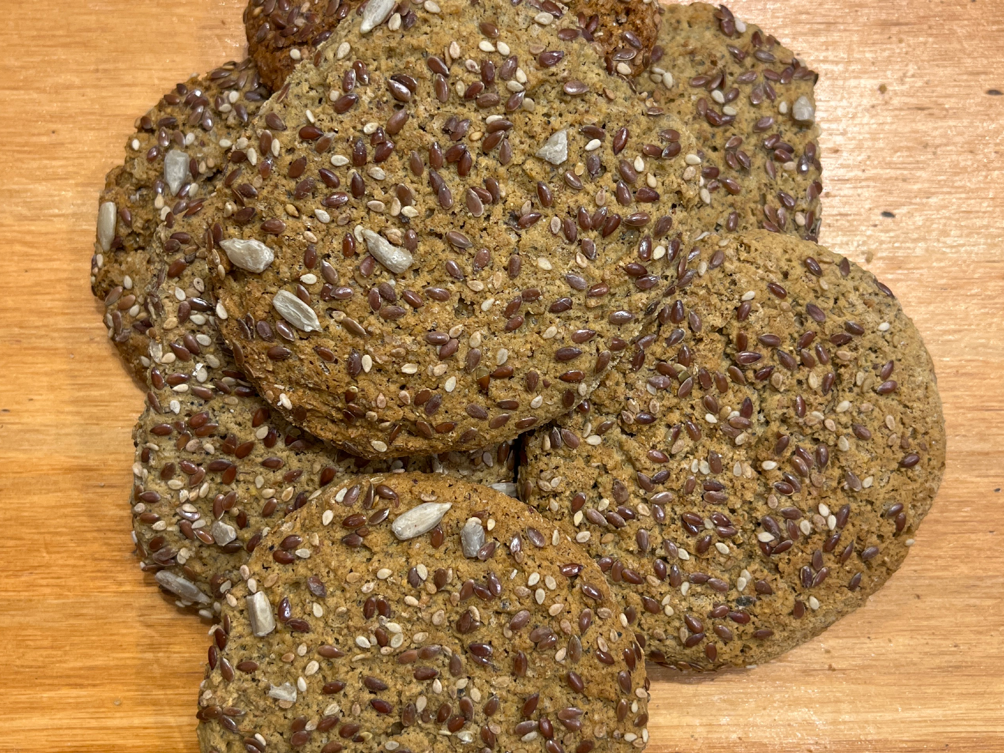 Algarroba y semillas vegana