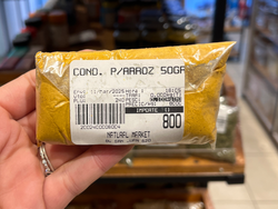 Condimento para arroz