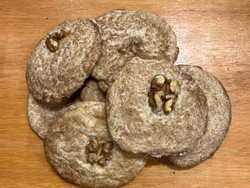 Nuez y canela veganas