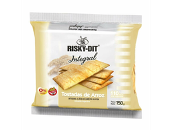 Tostadas de arroz RiskyDit integral
