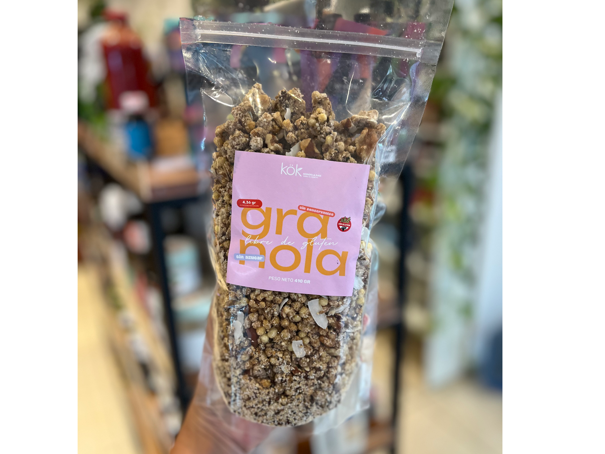 Kok granola sin tacc