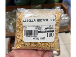 Cebolla en escamas