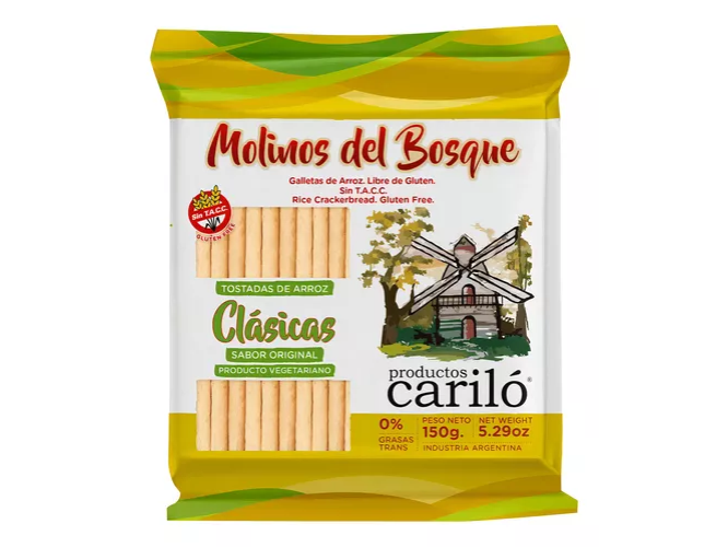 Galletas de arroz original Molinos del bosque