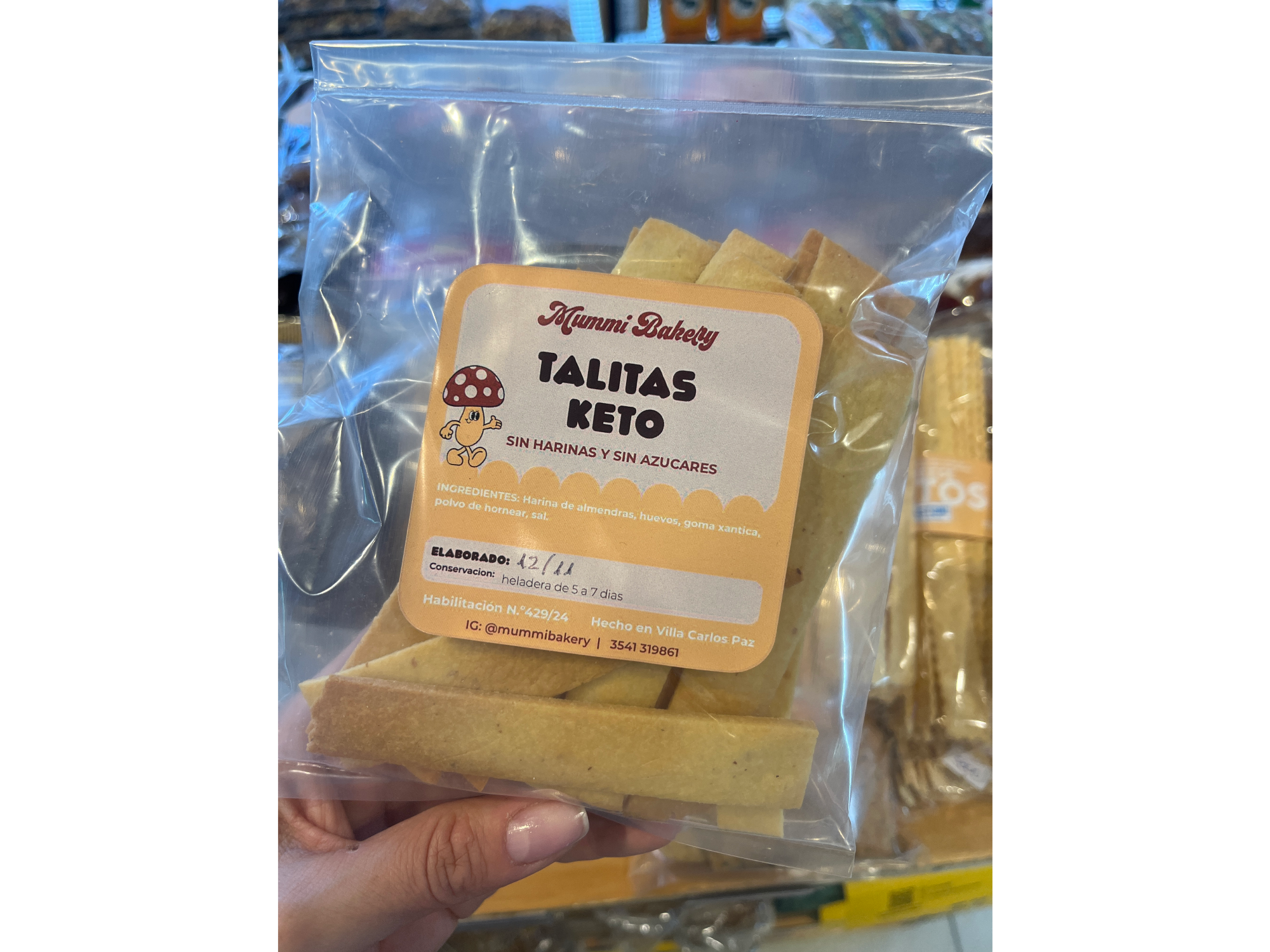 Talitas de queso