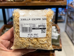 Cebolla en escamas