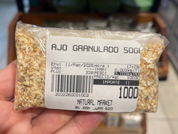 Ajo granulado