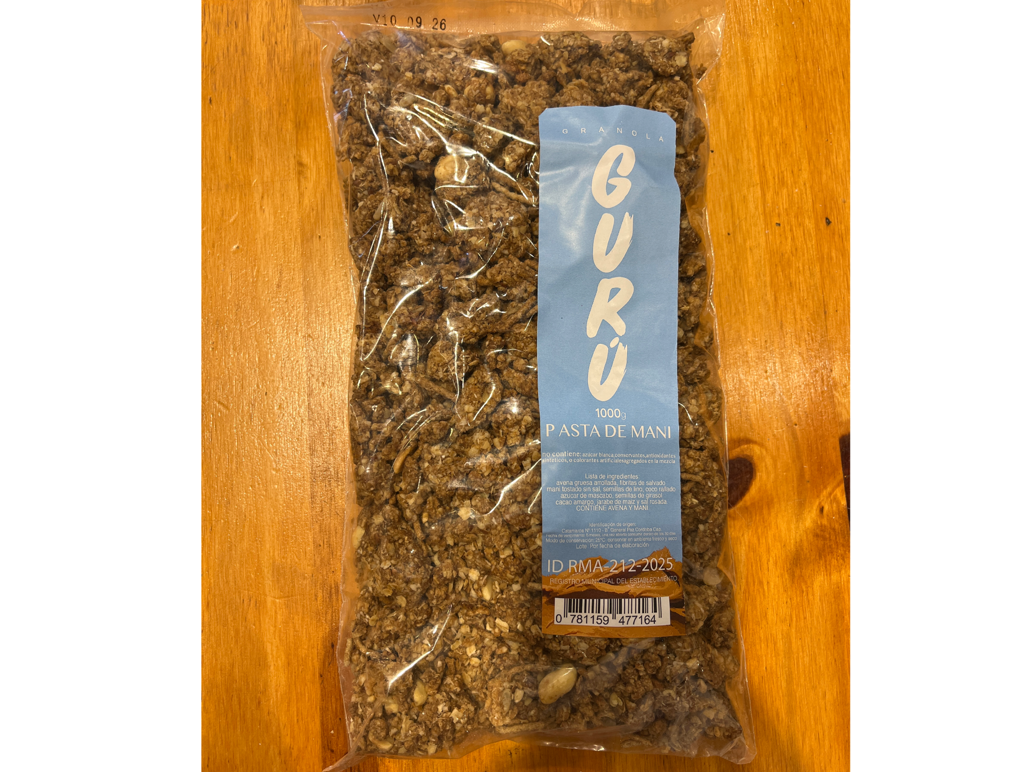 GURU pasta de mani