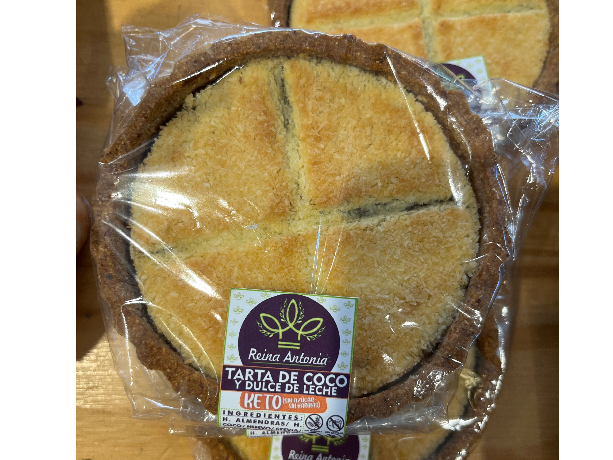 Tarta de coco y ddl keto