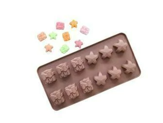 Molde chocolatero Estrella y regalo