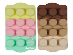 Mini Muffins Colores x 12