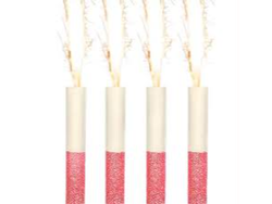 Bengala bicolor Blanco y Rosa