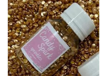 Lentejuelas Dorado J7