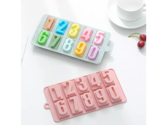 Molde chocolatero Numeros grandes