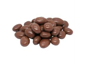 Almendras con choc con Leche x100grs