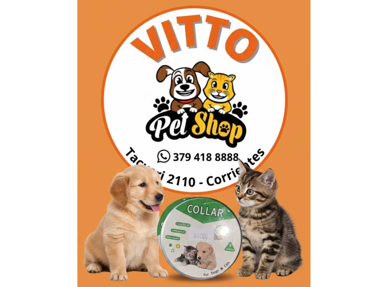 Collar Antipulgas Cachorros