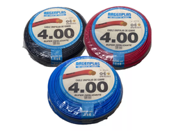 Cable Unipolar 4mm IRAM NM 247-3 Rojo